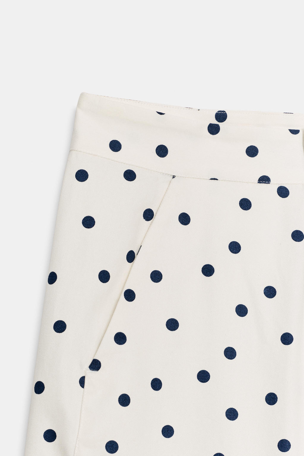 Polka Dot Barrel Trousers