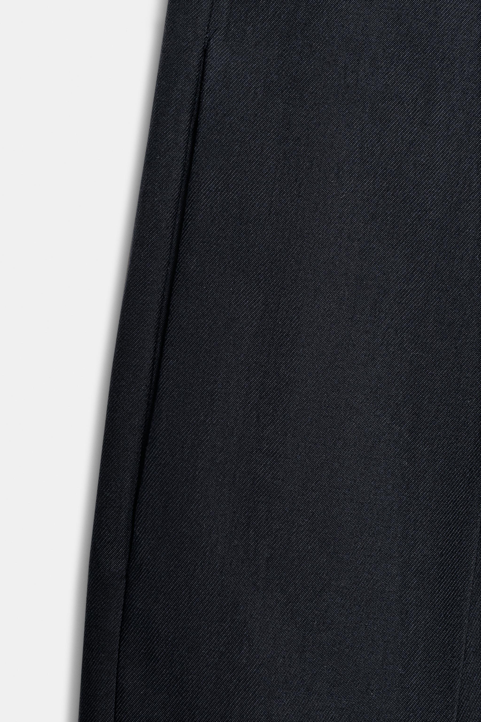 ZW Collection Wide-Leg Pleated Trousers
